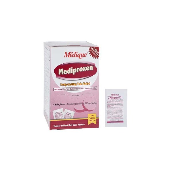 Medique Mediproxen NSAID Tablets, 220mg, 100PK 47682023733 - main