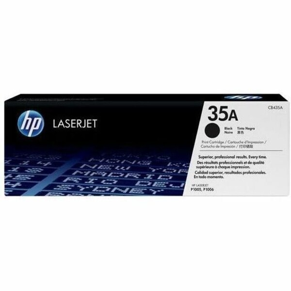 Hp Toner Cartridge, Black CB435A - main