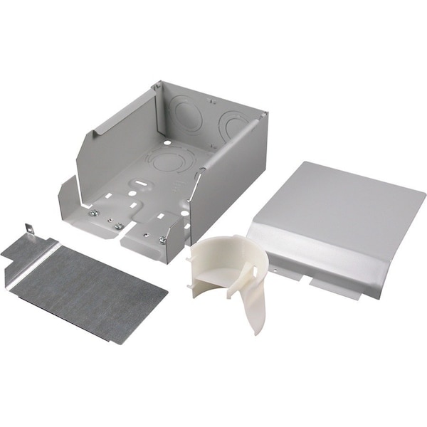 Legrand Entrance End, Ivory, Steel, Ends V4010DFO - main