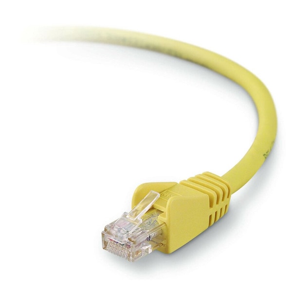 Belkin Cable, Cat6, Utp, Rj45M/M, 5 , Ylw, Patch A3L980-05-YLW - main