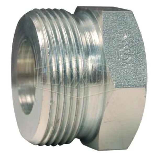 Dixon Boss Ground Joint Washer Seal Spud, 1-1/4 in, Thread Wing Nut x FNPT, Iron, Domestic B18 - main