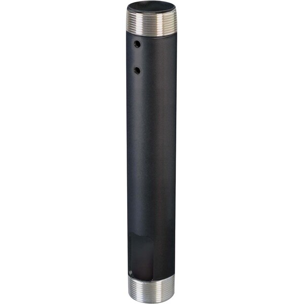 Chief 12" Fixed Extension Column - For Projectors - Black - Aluminum - 500 lb CMS012 - main