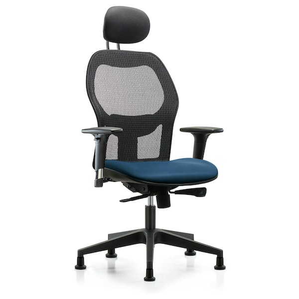 Blue Ridge Ergonomics Vinyl Adjustable Arms BR-EXE-VMDHCH-RG-H1-A1-RG-8801 - main