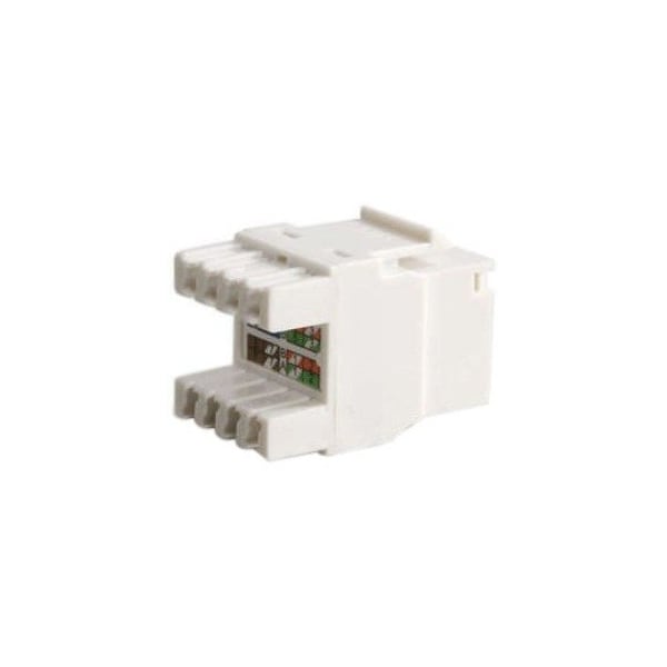 C2G CAT5E 180 KEYSTONE JACK WHT 3791 - main