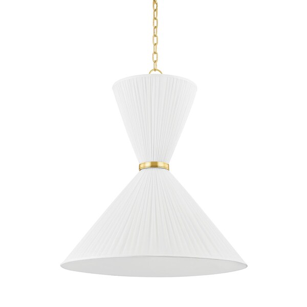 Hudson Valley Lighting Enid 2 Light Pendant 30 In. Aged Brass 5930-AGB - main