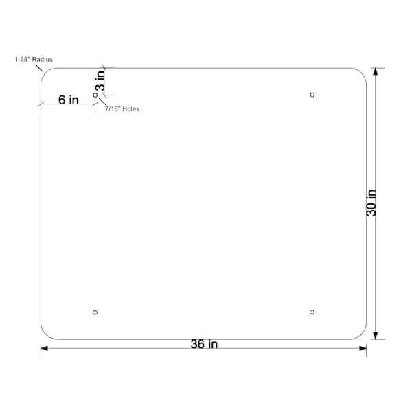 Sign Solutions Usa Traffic Sign, 36 in Width, Aluminum Sign, Horizontal Rectangle DUS06DWT3630R10-19AP - main