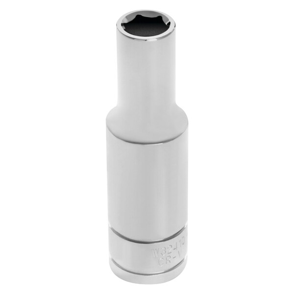 Performance Tool 1/2 In Dr. Deep Socket 10Mm Socket Dp 10Mm, W32410 W32410 - main