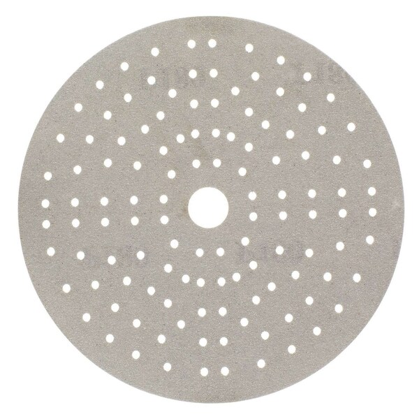 Mirka Abrasives Semi-Open Coated Abrasive Vacuum Disc, 6 in Dia, Aluminum Oxide/Ceramic, 220 Grit, 50PK 24-6MH-220 - main