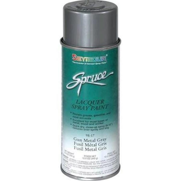 Seymour Of Sycamore Spruce Metallic Enamel Spray Paint Nickel - Gray SEY-98-17 - main