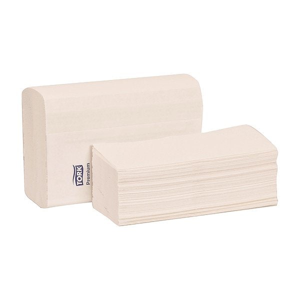 Tork Multifold Paper Towel Sheets, 1 Ply, 250 Sheets, White, 12 PK 420580 - main