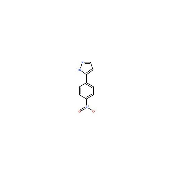Ak Scientific 3-(4-Nitrophenyl)-1H-pyrazole (1g), CAS 20583-31-7 0553AB-1g - main