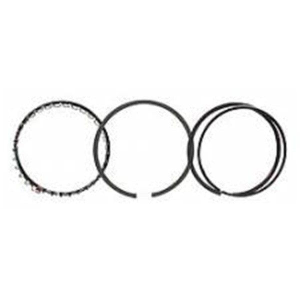 Overtime 4.60 in. Classic Steel Piston Rings Bore File Fit 0.06 x 0.06 x 0.18 in. Thick - Standard Tension OV1385916 - main