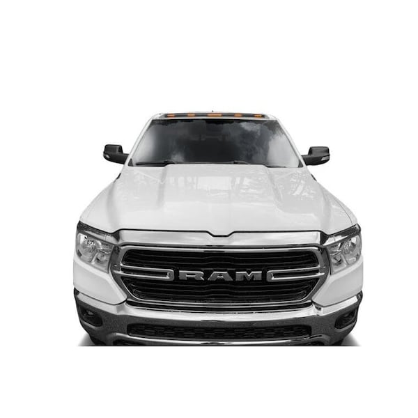 Ventshade Lights Utility, Direct Fit Continuous Light Bar, Amber LED, Single, Brite White Housing 898163-PW7 - main