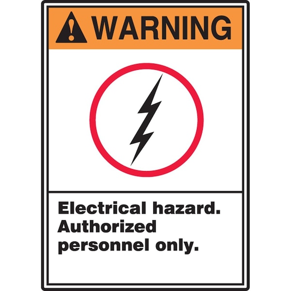 Accuform Warning Safety Label LELC335XVE - main