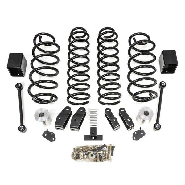 Readylift 2.5IN COIL SPRING LIFT KIT(BLACK SPRING W/SHOCK EXTENSIONS)18-C JEEP J 69-6827 - main