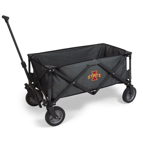 Picnic Time Family Of Brands NCAA Iowa State Cyclones Adventure Wagon Folding Wagon - Wagon Cart 739-00-679-234-0 - main