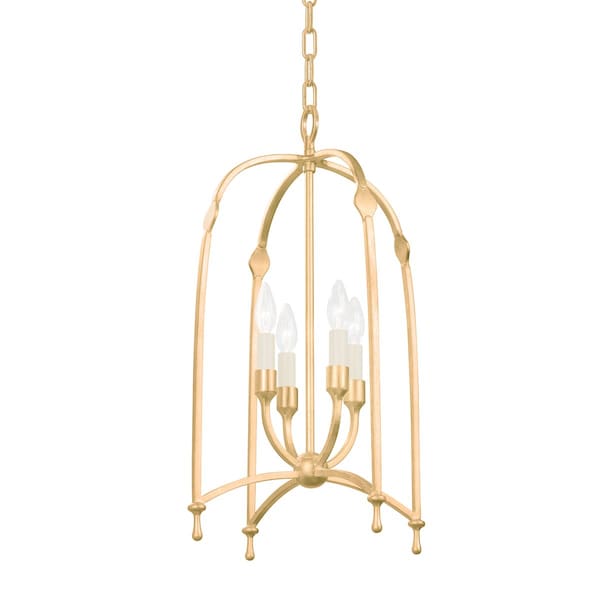 Troy Lighting Rhett 4 Light Lantern 15 In. Vintage Gold Leaf F8815-VGL - main