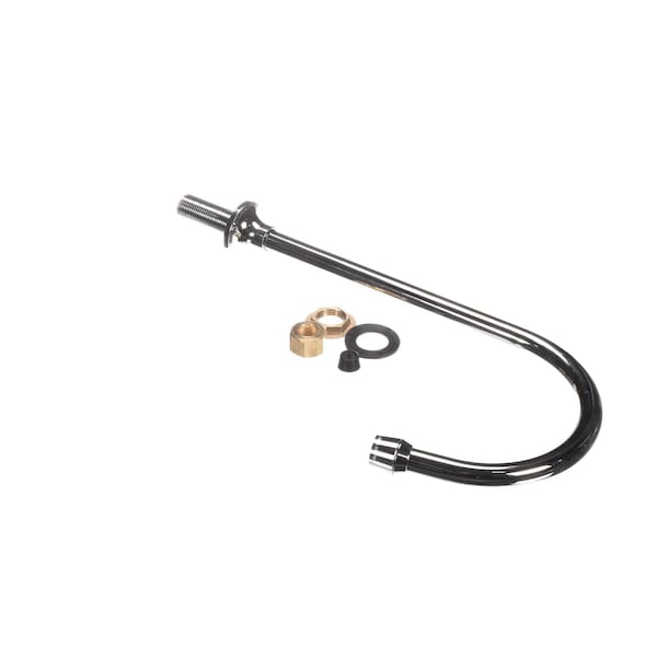 Winholt Equipment Spout, Gooseneck, 12in, Rigid WS-GS-ST - main