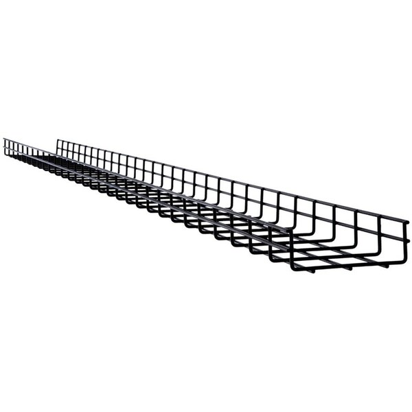 Eaton Tripp Lite Series Wire Mesh Cable Tray - 150 x 50 x 3000 mm 6 in. x 2 in. x 10 ft., 10 Pack SRWB6210STR10 - main