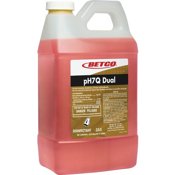 Betco Cleaners & Detergents, Bottle, Lemon Scent, 4 PK 3554700 - main