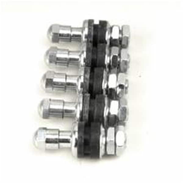Weld Racing 15 x 3.5 in. Bolt-On Valve Stem Steel Chrome Drag Wheels, 5PK WELP613-0070 - main