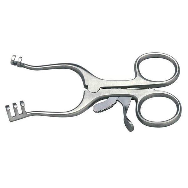 Generic German Weitlaner Retractor, 5.5", Sharp, 3x4 Prong 21-316 - main
