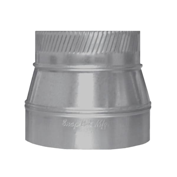 Extras 9 x 8 in. 28 Gauge Short Crimp Tapered Reducer EX2033054 - main