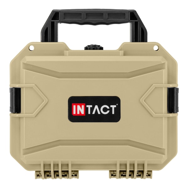 Eylar Intact 11.8in Stacker Series Compact Hard Gear Case with Foam Tan NG00010-TAN - main