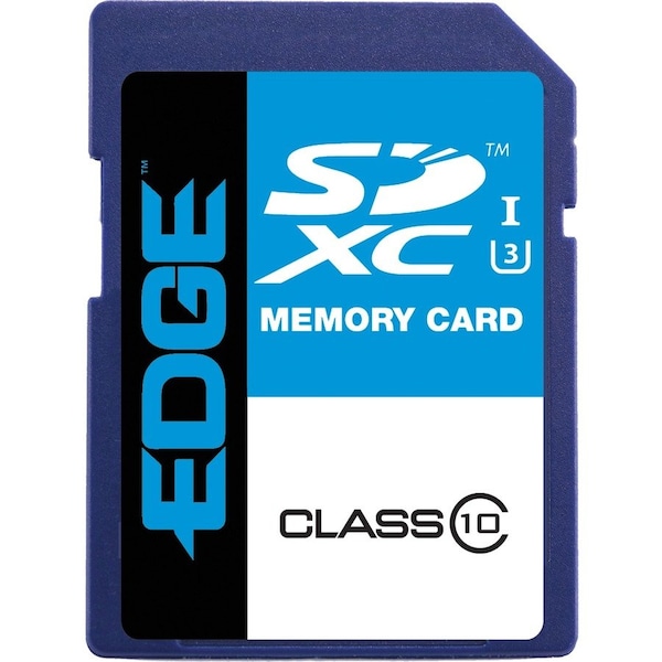 Edge Memory EDGE 64 GB Class 10/UHS-I (U3) SDXC - Lifetime Warranty PE248727 - main