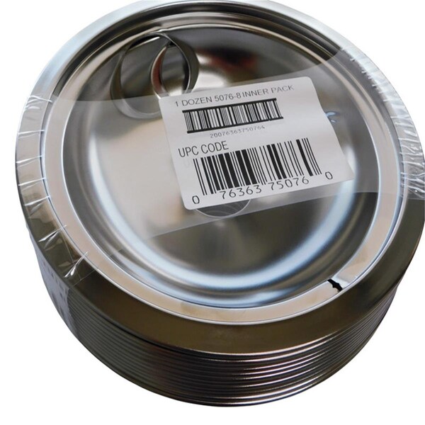 Stanco Metal 8 in. Reflector Bowl, 12PK 6716781 - main