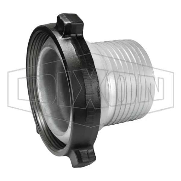 Dixon FIG 100 1 pc Male Frac Fitting with Nut and O-Ring, 8 in Nominal, Iron/Steel/Forged Steel Nut, Domes HUM100800CS - main