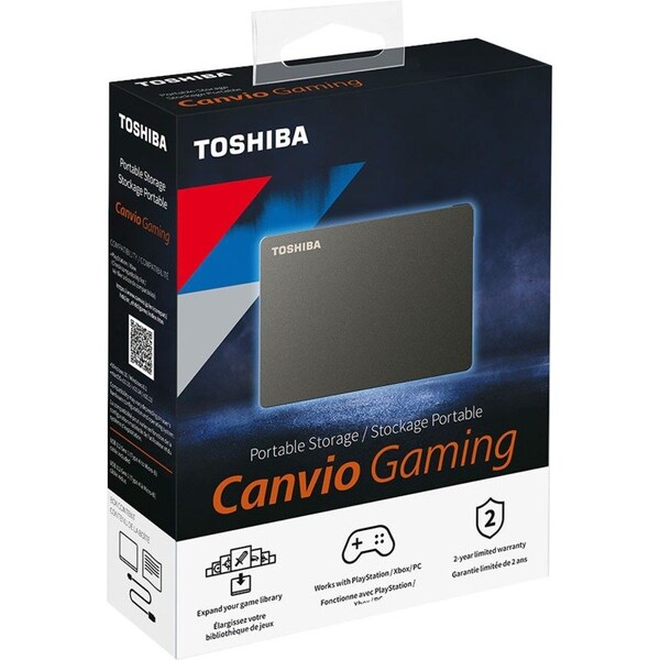 Toshiba CANVIO GAMING 1TB BLACK HDTX110XK3AA - main