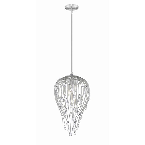 Z-Lite Gabriella Brushed Nickel 5 Light Pendant 1957P15-BN - main