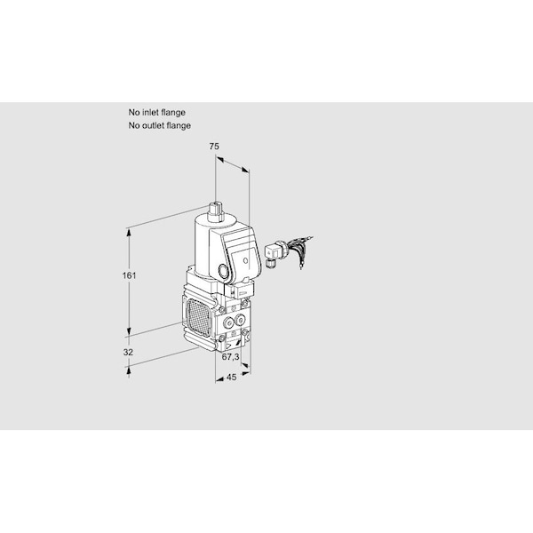 Honeywell Kromschroder Solenoid Valve for Gas/Air – Class A, 500 mbar, IP65, EN 161 Certified KS88013653 - main