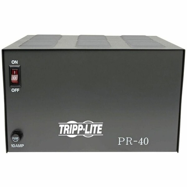 Eaton Tripp Lite Series TAA-Compliant 40-Amp DC Power Supply, 13.8VDC, Precision Regulated PR40 - main