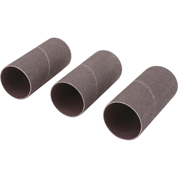Grizzly 2" Dia. x 4-1/2" A/O Hard Sanding Sleeve, 60 Grit, 3PK H5450 - main