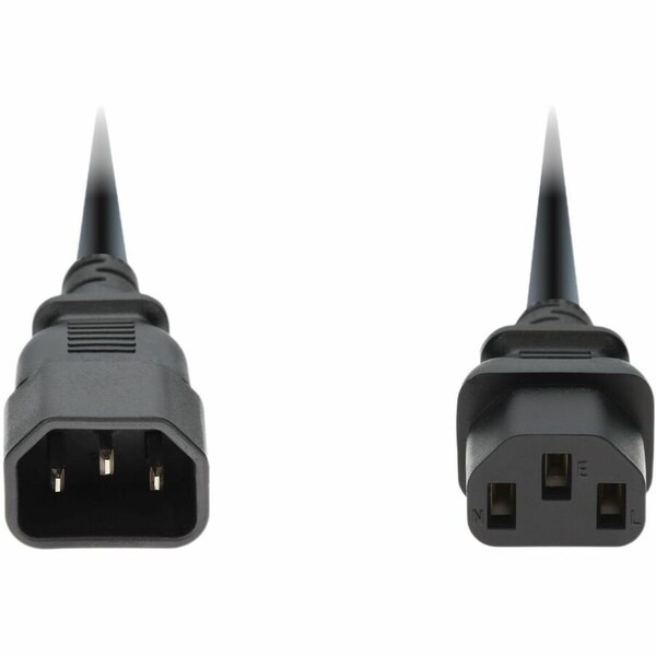 Add-On 4FT C14/C13 BLK PWR CBL 250V ADD-C142C13C18G4FBK - main