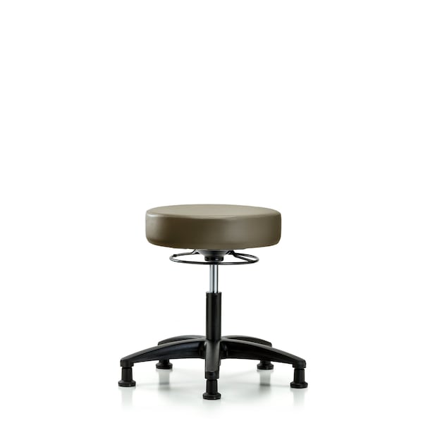 Blue Ridge Ergonomics Vinyl Stool, Desk, Glides, Royal BR-VDHSO-RG-RG-8809 - main