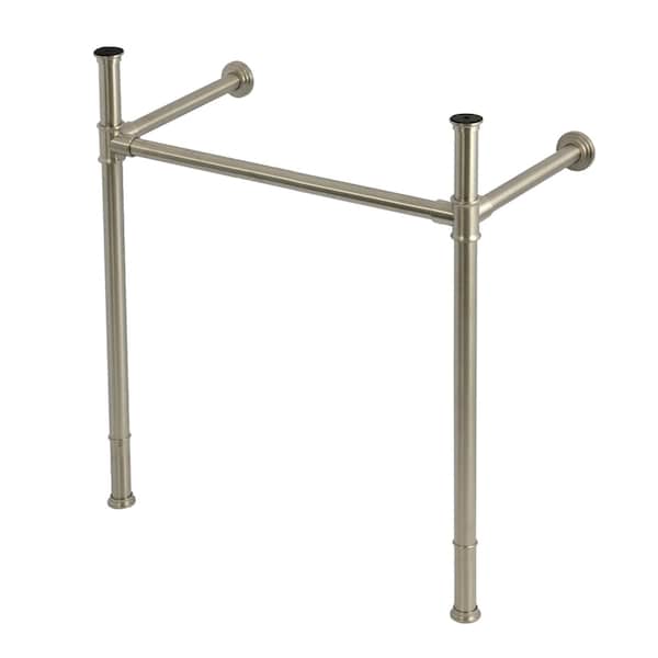 Kingston Brass Stainless Steel Console Sink Legs, Brushed Nickel VPB36288 - main