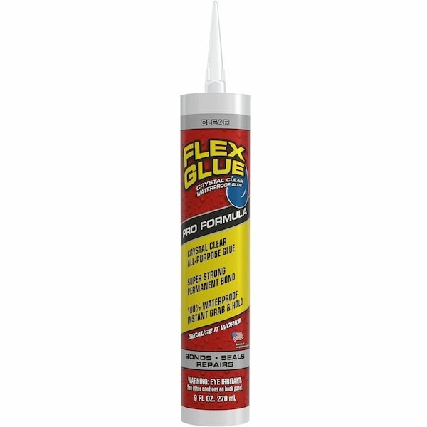 Flex Seal Instant grab glue, Clear, 9 oz, 6 PK GFSCLRR09 - main