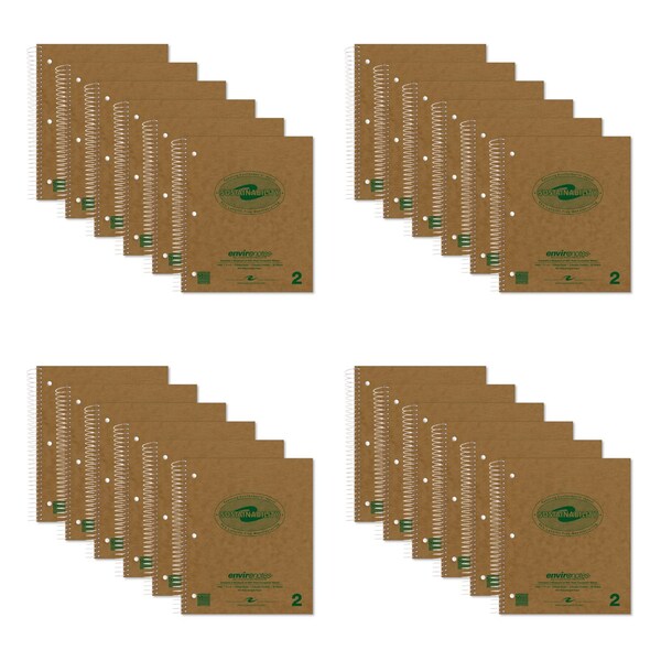 Roaring Spring Environotes Recycled, Spiral, PK24 13485CS - main
