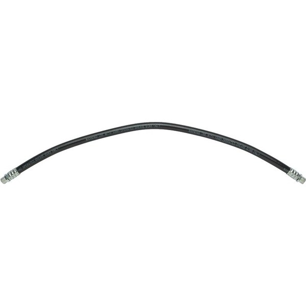 Lubrimatic Grease Gun Hose, 18 in L, NPT Male, 3000 psi Pressure, Rubber/Steel 10-201 - main