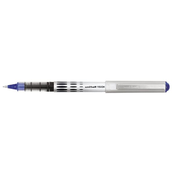 Vertex Vision Waterproof Rollerball Pen, 0.5 Mm. Micro Tip, Blue VE1203660 - main