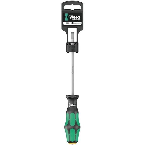 Wera 335 SB Slotted screwdriver, 1 x 5.5 x 125 mm 5100044001 - main