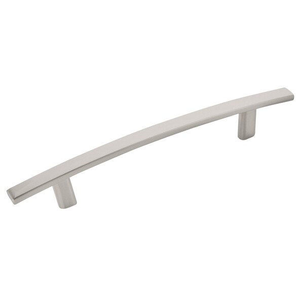 Amerock Cyprus 5-1/16 inch (128mm) Center-to-Center Satin Nickel Cabinet Pull, 25PK 25VMP9362G10 - main