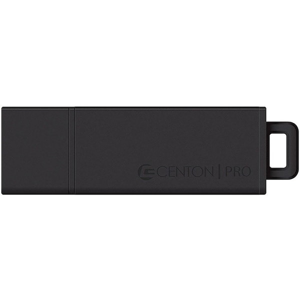 Centon 16GB DataStick Pro2 USB 2.0 Flash Drive - 16 GB - USB 2.0 - Black - 5 Year Warranty S1B-U2T2-16G - main