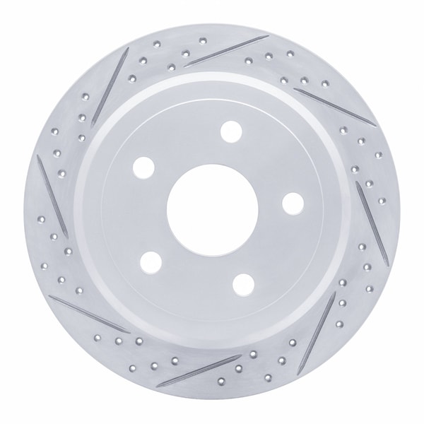 Dynamic Friction Co DFC Geoperformance Rotor - Drilled and Slotted 830-42029L - main