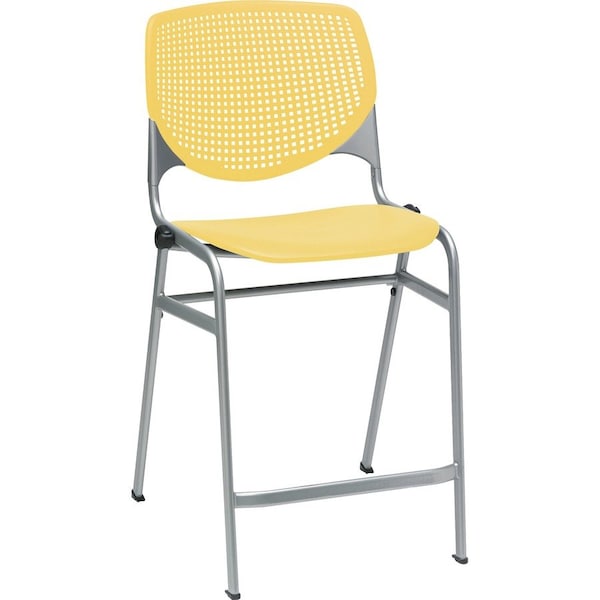 Kfi Counter Height Stool, Yellow CT2300-P12 - main