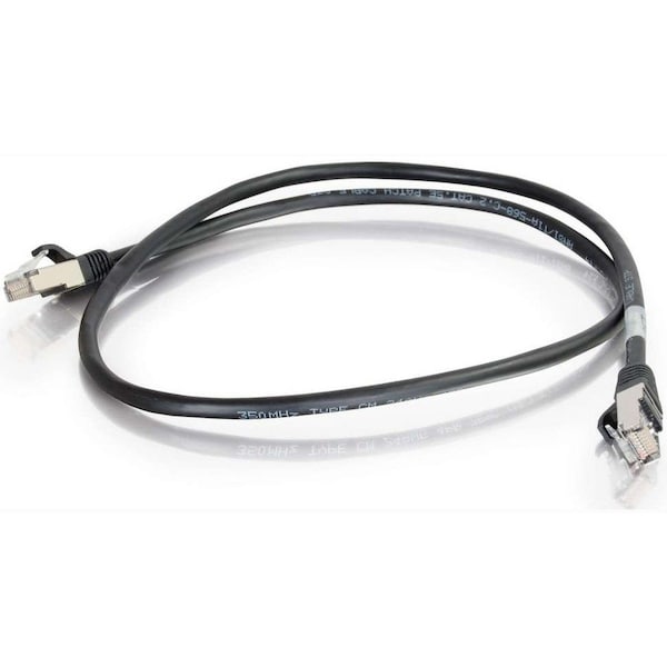 C2G 100FT CAT5E SNAGLESS SHIELDED STP ETHERNET NETWORK PATCH CABLE - BLACK 28711 - main