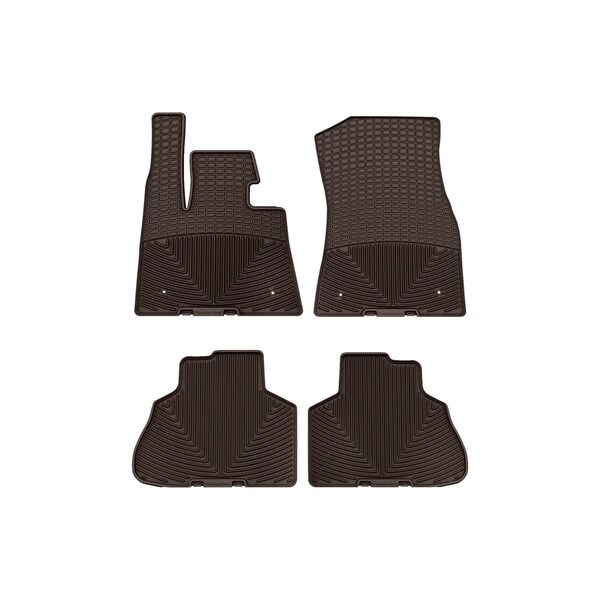 Weathertech Cocoa, Front and Rear All Weather Floor Mats W565CO-W566CO - main